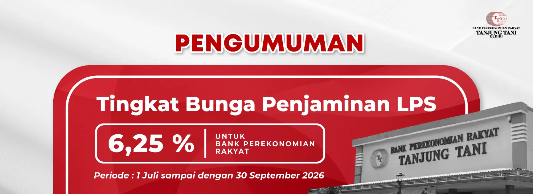 Tingkat Bunga Penjamin LPS